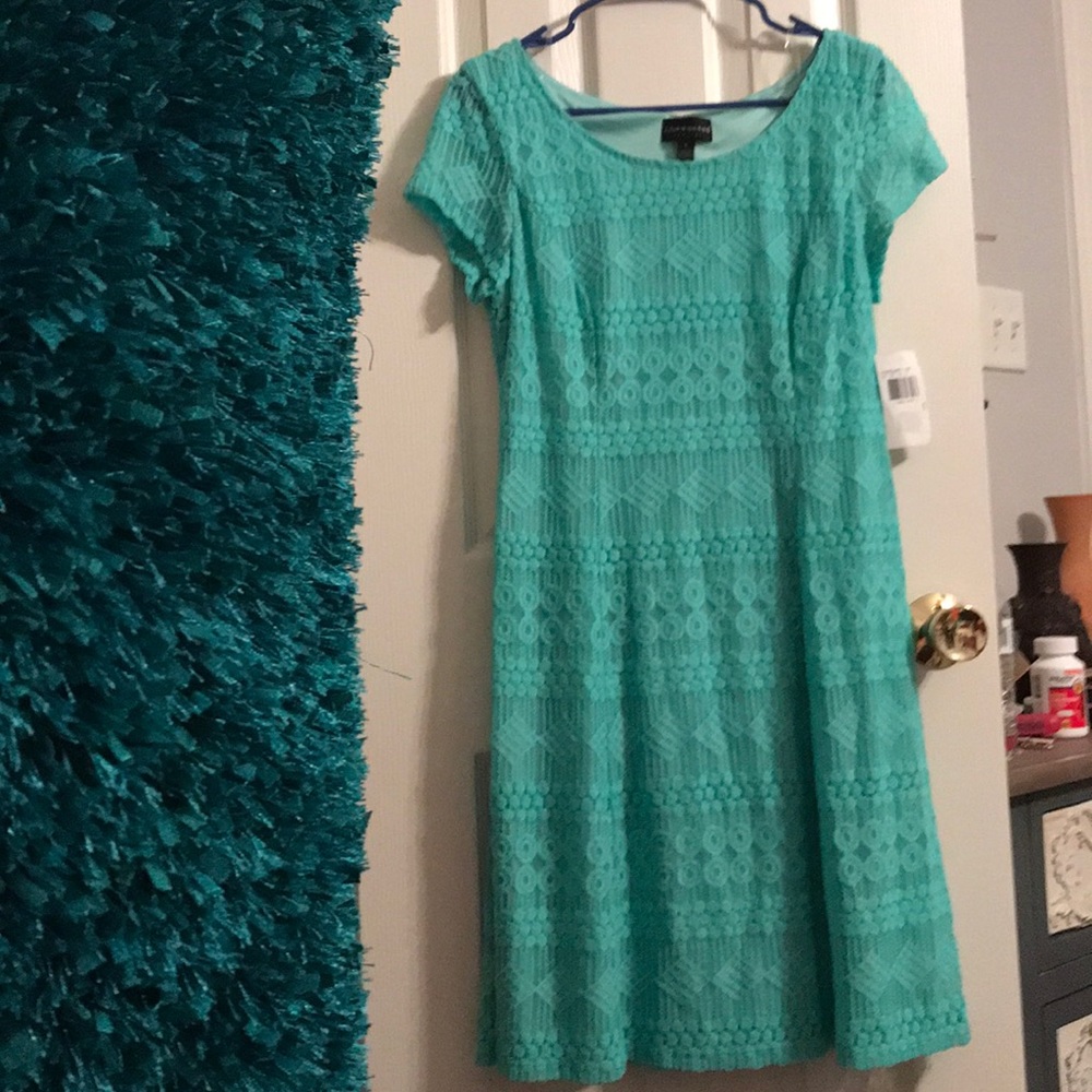 Teal dress new with tags
